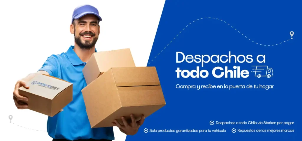 Despachos a todo chile