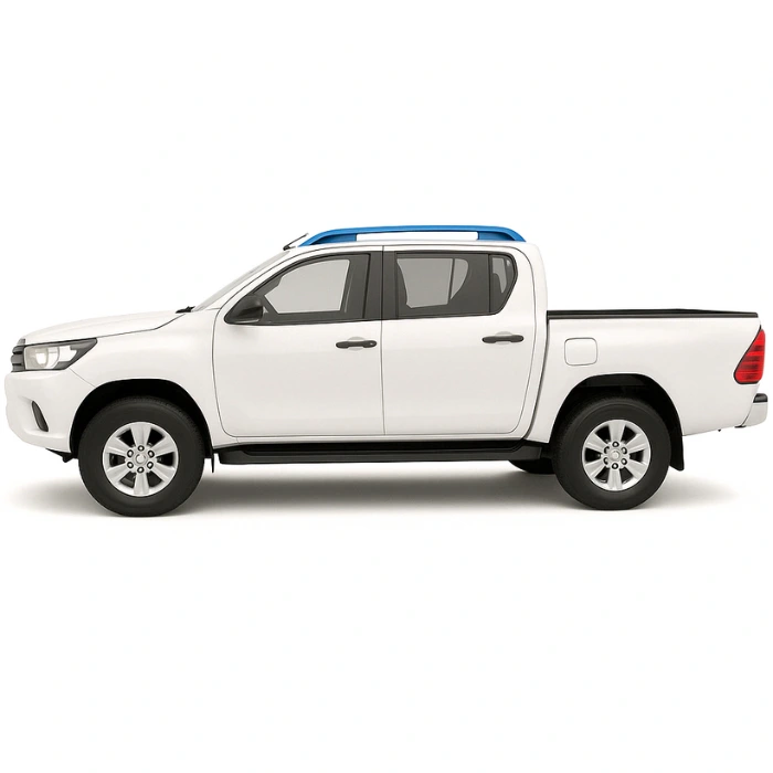 Camioneta con barras de techo