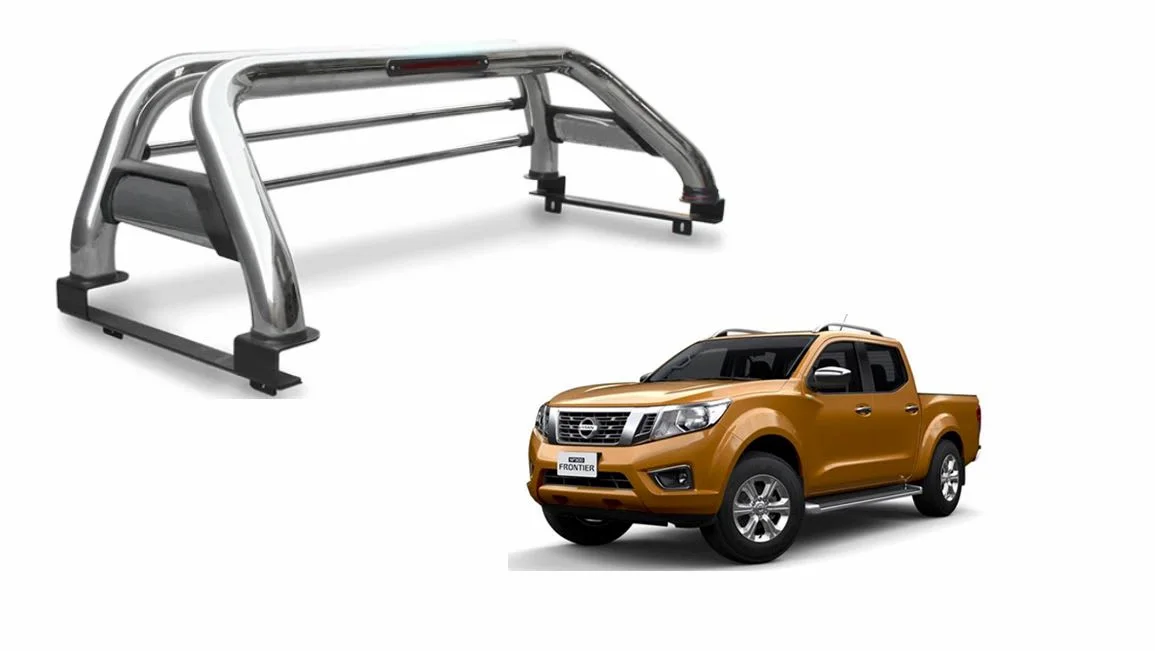 Antivuelco para camioneta de acero inoxidable para Nissan NP300 con camioneta