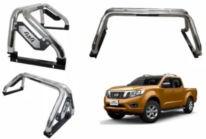 Barra Antivuelco Nissan NP300 con Platina (2016-2024) con camioneta de mismo modelo