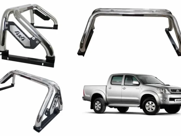 Antivuelco para camioneta Toyota Hilux Vigo con platina en vista general