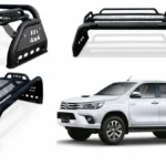 Antivuelco para camioneta toyota hilux revo del 2016 al 2022 con parrilla off road tipo safari
