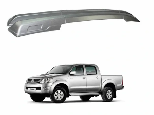 Barra de techo para la camioneta toyota hilux del 2006 al 2015 con una camioneta real