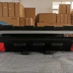 Imagen de defensa para camioneta con luz led para mitsubishi l200 (2019 - 2024) vista frontal