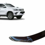 Deflector de capot para la camioneta toyota hilux revo del 2016 al 2024 en color negro