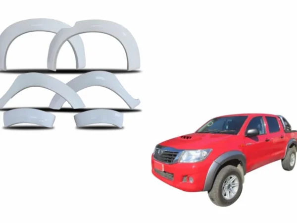 Fangueras para la toyota hilux vigo del año 2006 al 2015 en color gris claro