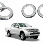 Biseles neblineros decorativos para mitsubishi l200 compatible con modelos del 2016 al 2019