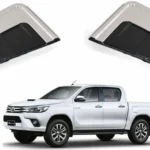 Riñoneras cromadas para camioneta toyota hilux compatible con modelos del 2016 al 2021