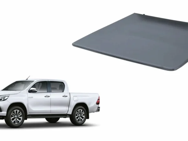 Lona marítima para camioneta Toyota Hilux Revo (2016 - 2024) con camioneta gris