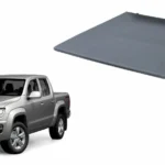 Lona para camioneta amarok 2010 - 2024 imagen principal de lona y una camioneta gris al costado izquierdo