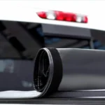 Lona marítima para la camioneta maxus t60 enrollada completamente
