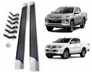 Vista principal de pisadera para la camioneta mitsubishi l200 del 2016 al 2021
