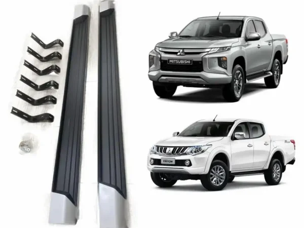 Vista principal de pisadera para la camioneta mitsubishi l200 del 2016 al 2021