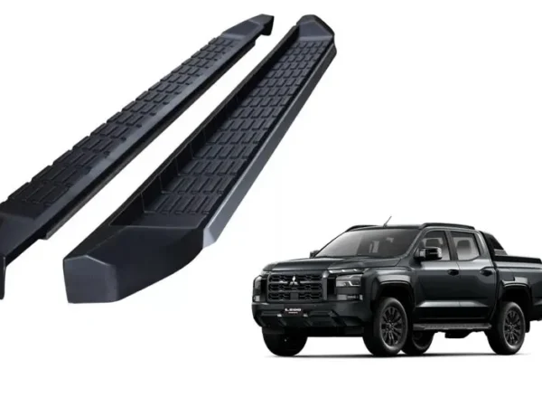 Estribos para camioneta mitsubishi l200 2024-2025 imagen oficial con camioneta