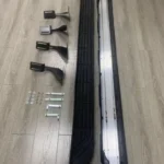 Estribos para camioneta volkswagen amarok 2010-2020 de aluminio partes