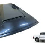 Toma de aire de capot para la camioneta toyota hilux revo del 2016 al 2022 con camioneta a un costado