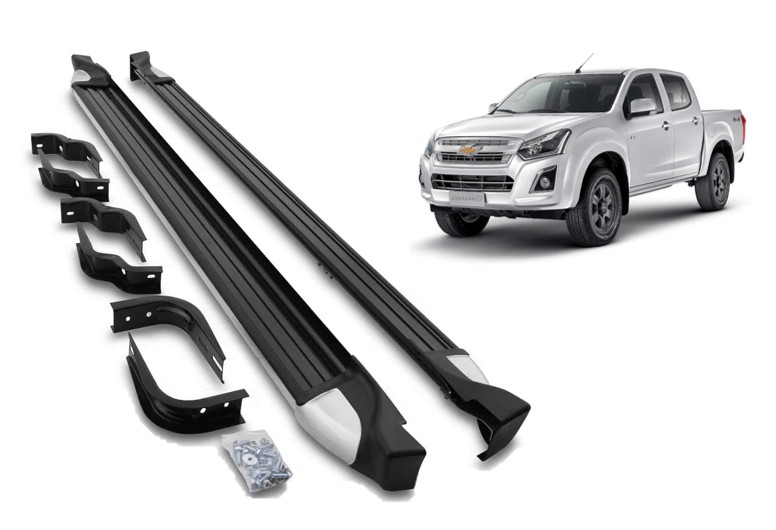 Pisaderas OEM Aluminio para camioneta Chevrolet Dmax (2015 - 2021)